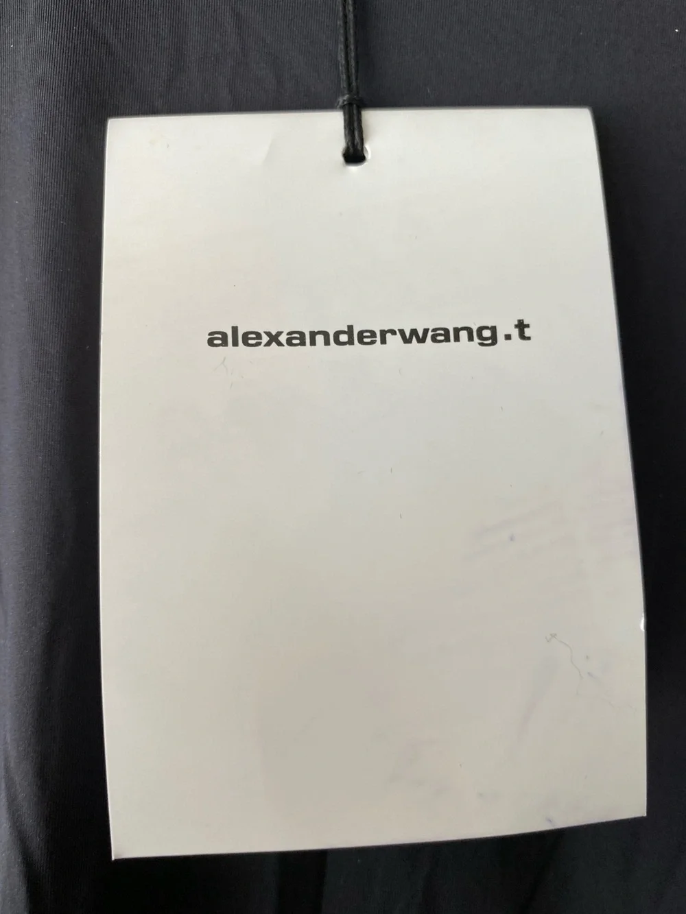 NWT Alexander Wang.T Reversible Sleeveless Swim Jersey Dress Charcoal Lime Small - Picture 11 of 13